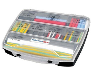 HellermannTyton Schrumpfschlauch-Set ShrinKit 321 3:1 dünnwandig multicolor 177 Stück (380-03005)