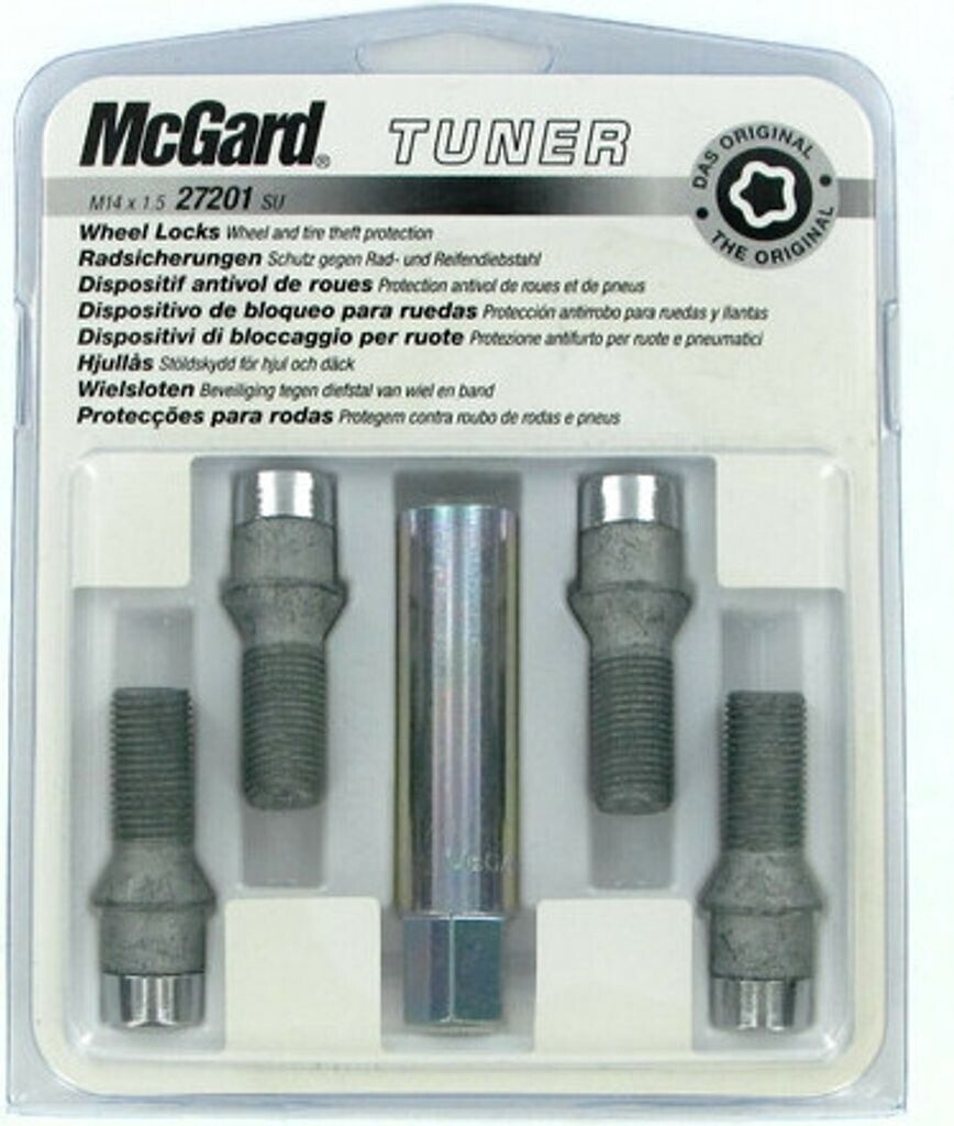 McGard Tuner Locking Wheel Bolts M14x1.5 Conical Seat (27201SU)