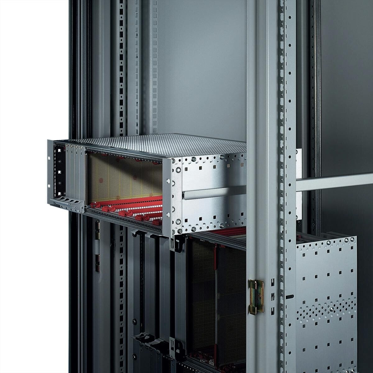 Schroff Glissières Télescopiques avec Profil de Guidage C-PROFIL 800T pour Armoire Réseau 19 Pouces (24562466)