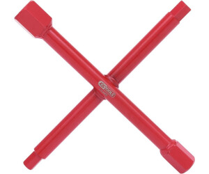 KS Tools Plumbers Cross Wrench, 7 Functions (116.6000)