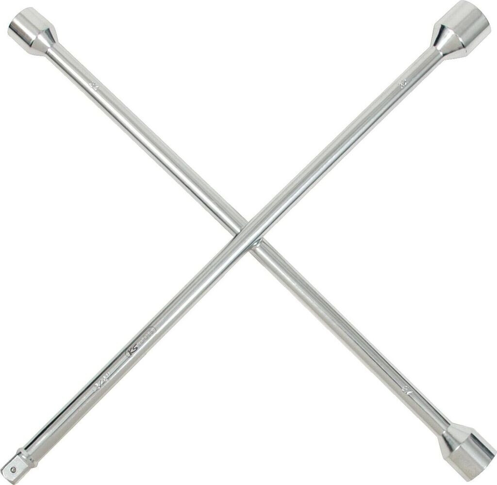 KS Tools Wheel Cross Wrench for Trucks, 3/4"x24x27x32mm (518.1155)
