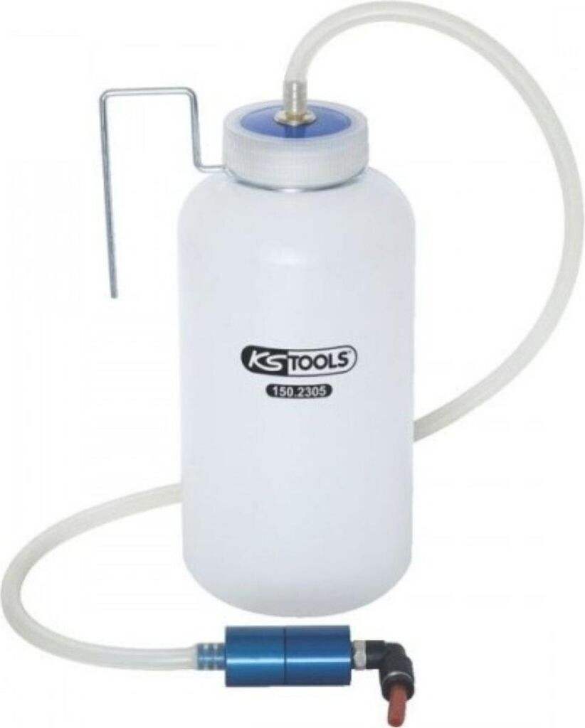 KS Tools One-Man Brake Bleeder with Catch Bottle (150.2305)