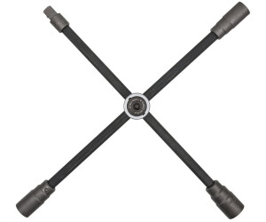 KS Tools Wheel Cross Wrench with Sliding Joint for Commercial Vehicles, 3/4"x24x27x32mm (518.1163)
