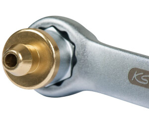 KS Tools Brake bleeding wrench, extra short, 10 mm, gold (160.0729)