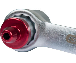 KS Tools Brake bleeding wrench, extra short, 11 mm, red (160.0733)