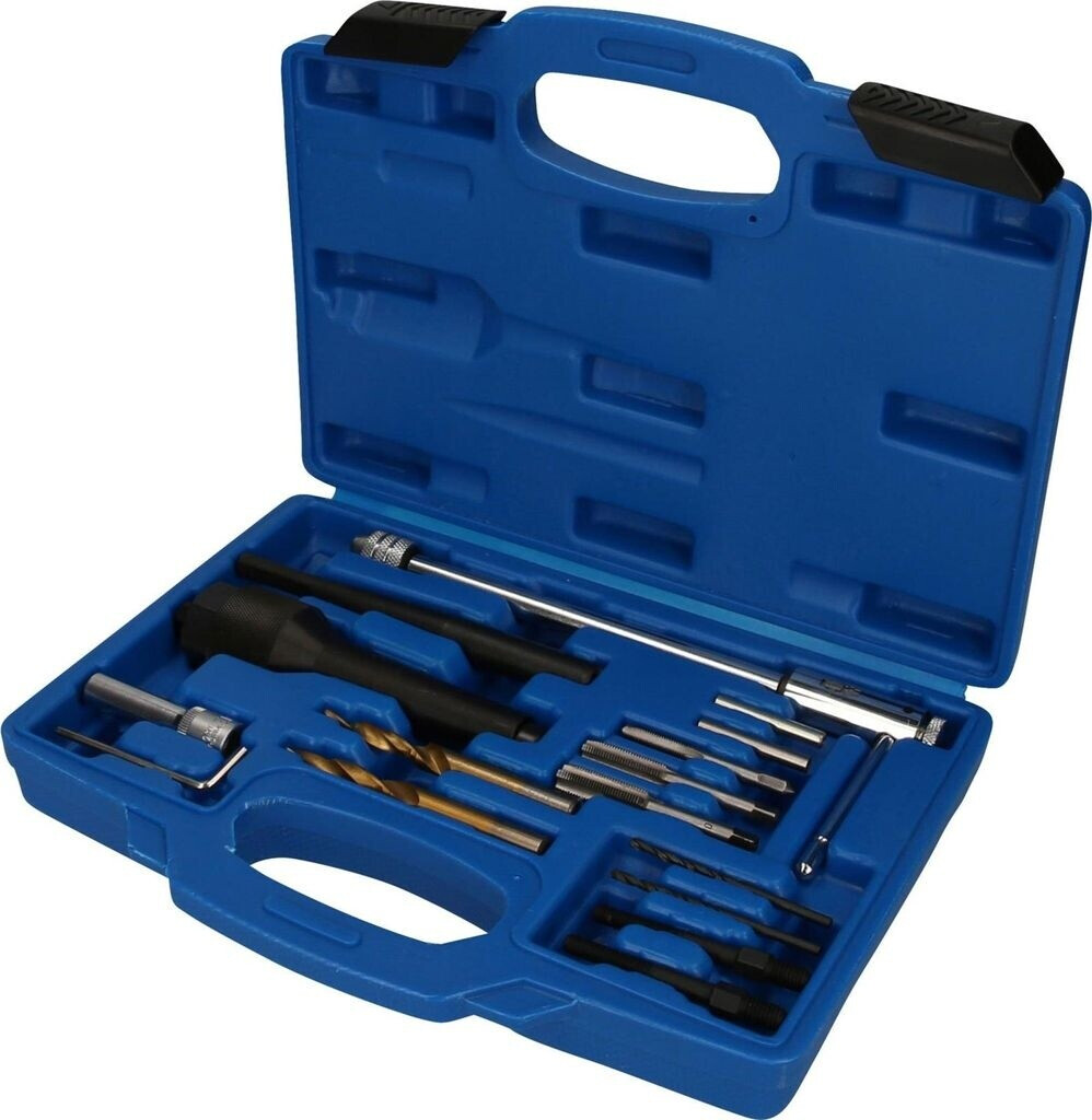 Brilliant-Tools Glow Plug Removal and Thread Repair Kit, 16-Piece (BT561030)
