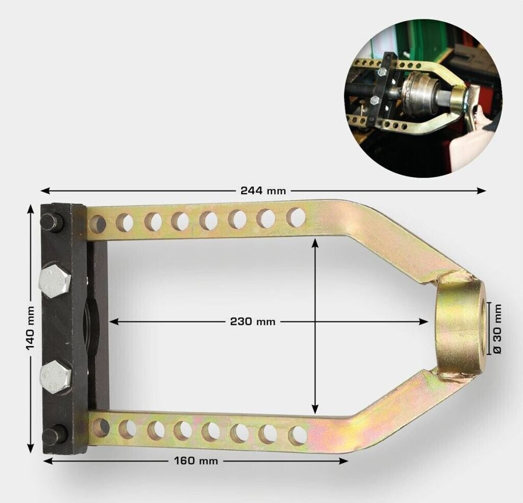 Brilliant-Tools Extractor de juntas CV (BT676003)