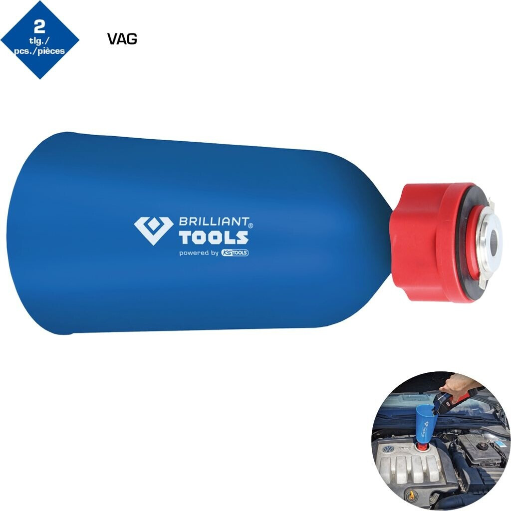 Brilliant-Tools Oil Filling Funnel with Adapter for VAG, 2-pcs (BT711130)