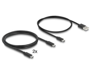 DeLock USB-C KVM Switch to HDMI and DisplayPort 8K MST with USB 2.0 Grey (11485)