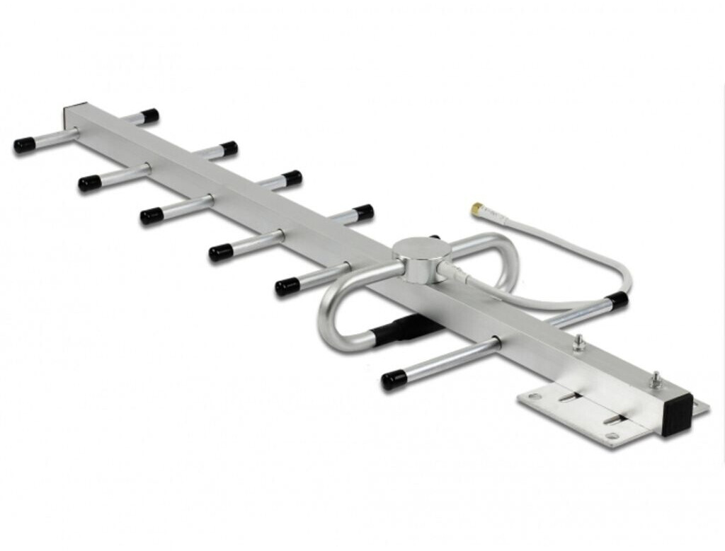 DeLock LPWAN 806 - 896 MHz Antenne Yagi connecteur SMA 10 dBi directionnelle (12569)