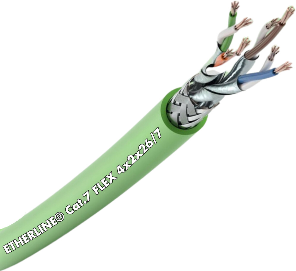 Lapp Kabel ETHERLINE Cat.7 FLEX 4x2x26/7 Câble Réseau (2170934)