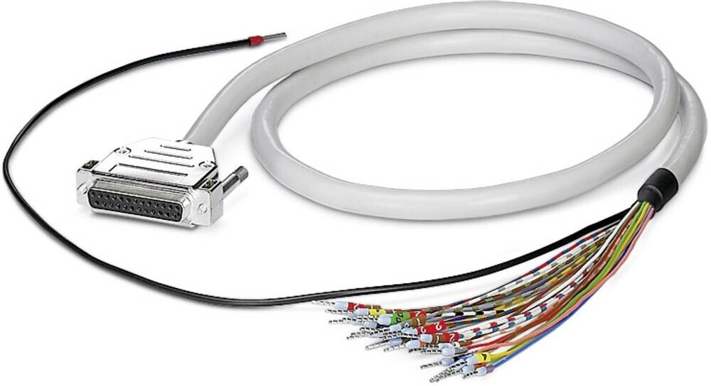 Phoenix Contact CABLE-D-25SUB/F/OE/0,25/S/2,0M Konfektioniertes Geschirmtes Rundkabel (2926182)