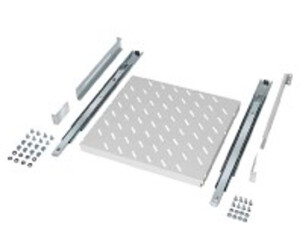 Schäfer-Germany Fachboden ziehbar 19 Zoll 422 x 600 mm hellgrau (6760500)