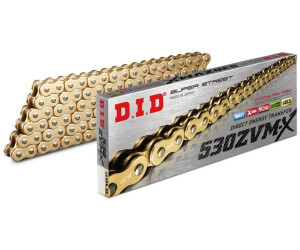 D.I.D. 530ZVM-X X-Ring Catena Oro 106 Maglie (50ZVMXG&G-106)
