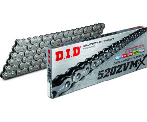 D.I.D. 520ZVM-X Cadena de transmisión 108 eslabones (520ZVMX-108)