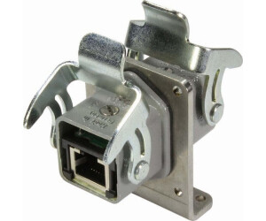 Harting Double Coupler RJ45 Socket IP67 Grey (09452151107)