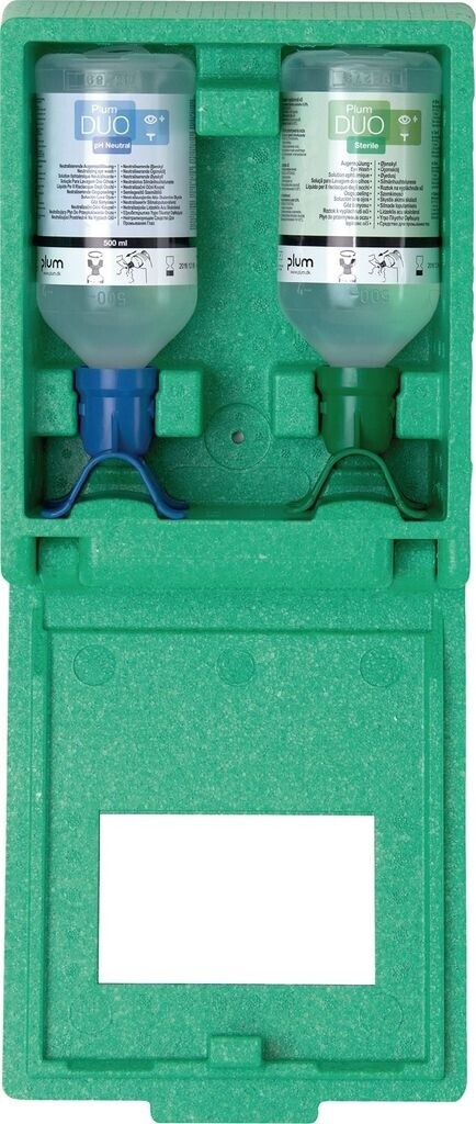 Plum Eye Emergency Station DUO 0.5l pH Neutral DUO, 0.5l Eye Wash Solution DUO (4862)