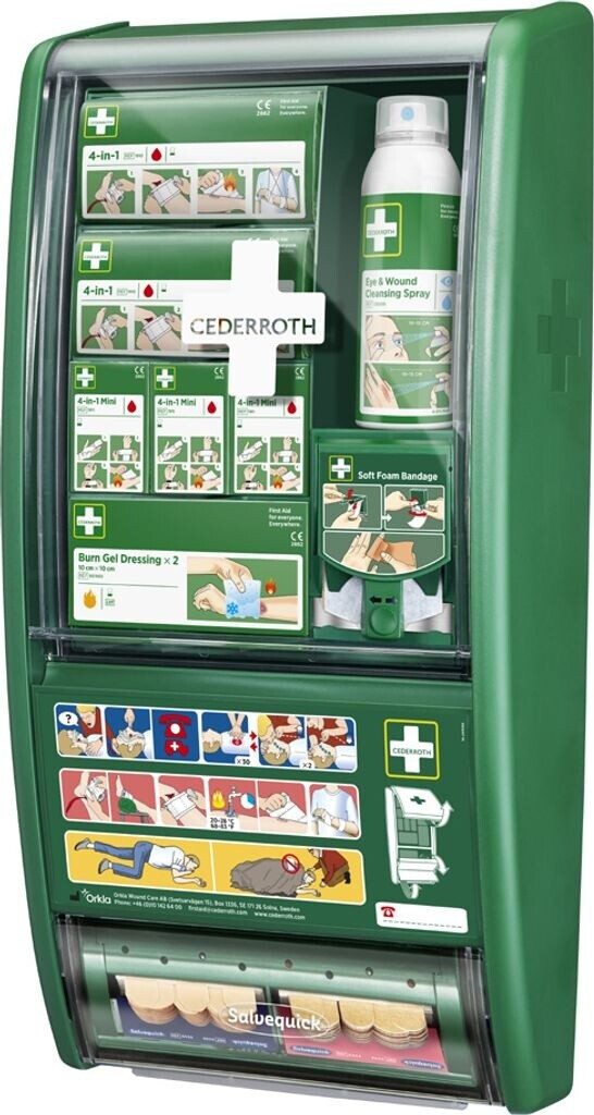 Cederroth First Aid Station with content (490920)