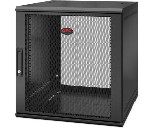 APC NetShelter WX Wall-mount Enclosure with Single Hinge 12U 600 mm Deep Black (AR112SH6)