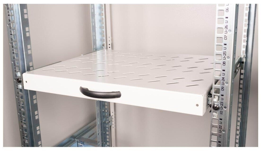 Roline Tablette 19'', 1U, extensible, gris (26210275)