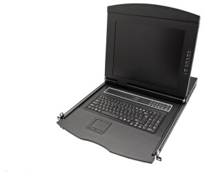 Value KVM Console with KVM Switch, 8-Port, 43 cm (17") TFT (4:3), VGA, USB, UK Keyboard Layout (26.99.0160)