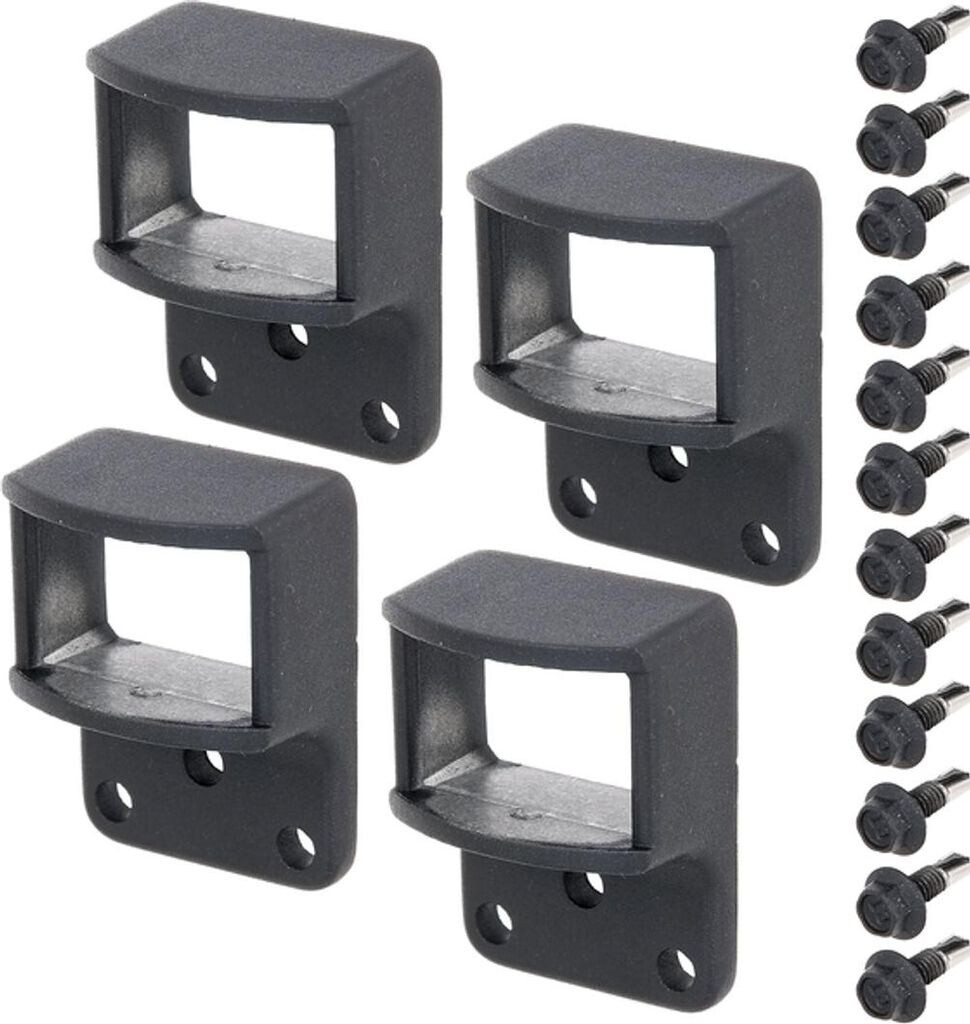 Alberts Alberts Kit de fixation pour panneaux de clôture Chaussee et Circle anthracite (L1120034, 509859) - detail view