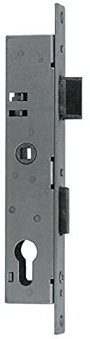 Alberts Mortise Lock for Wire Gates galvanised 25 mm bolt (654092)