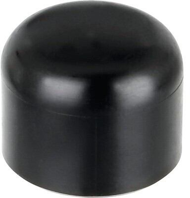 Alberts Pfostenkappe für runde Metallpfosten schwarz für Pfosten-Ø 38 mm (654481)