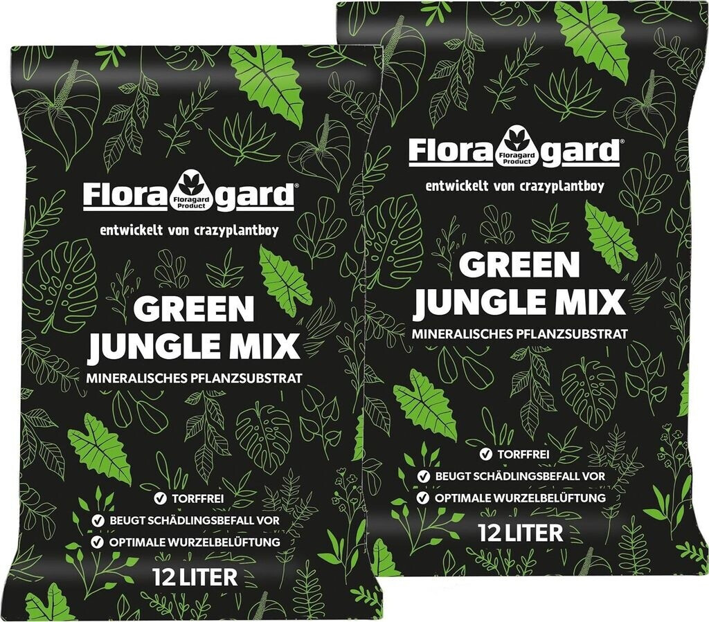 Floragard Floragard Green Jungle Mix sustrato mineral para plantas sin turba (131006) - Product image 1 of 3