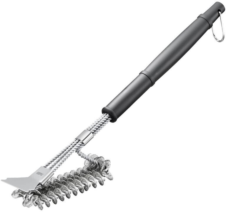 GEFU BBQ Grill Brush bristle-free stainless steel/plastic black/silver (89558)