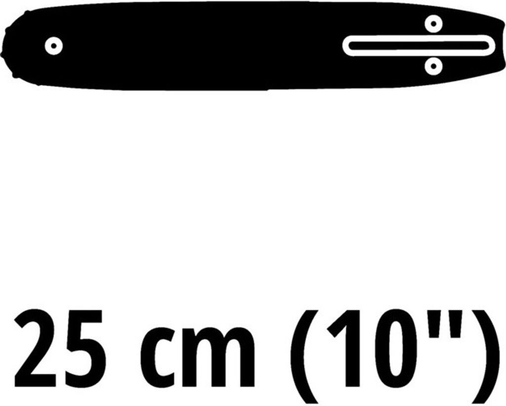 Einhell Einhell Replacement Guide Bar 25 cm for Chainsaw 1.3 mm (4500363) - view 7