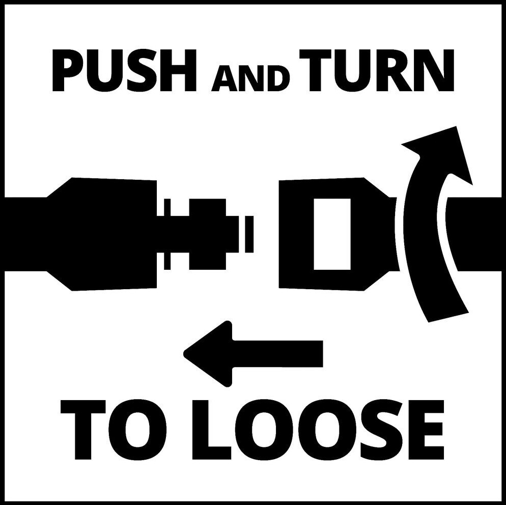 Einhell Einhell Horizontal-Waschbürste für Hochdruckreiniger TC-HP 90, TC-HP 130, TE-HP 140 und TE-HP 170 (4144018) - side view