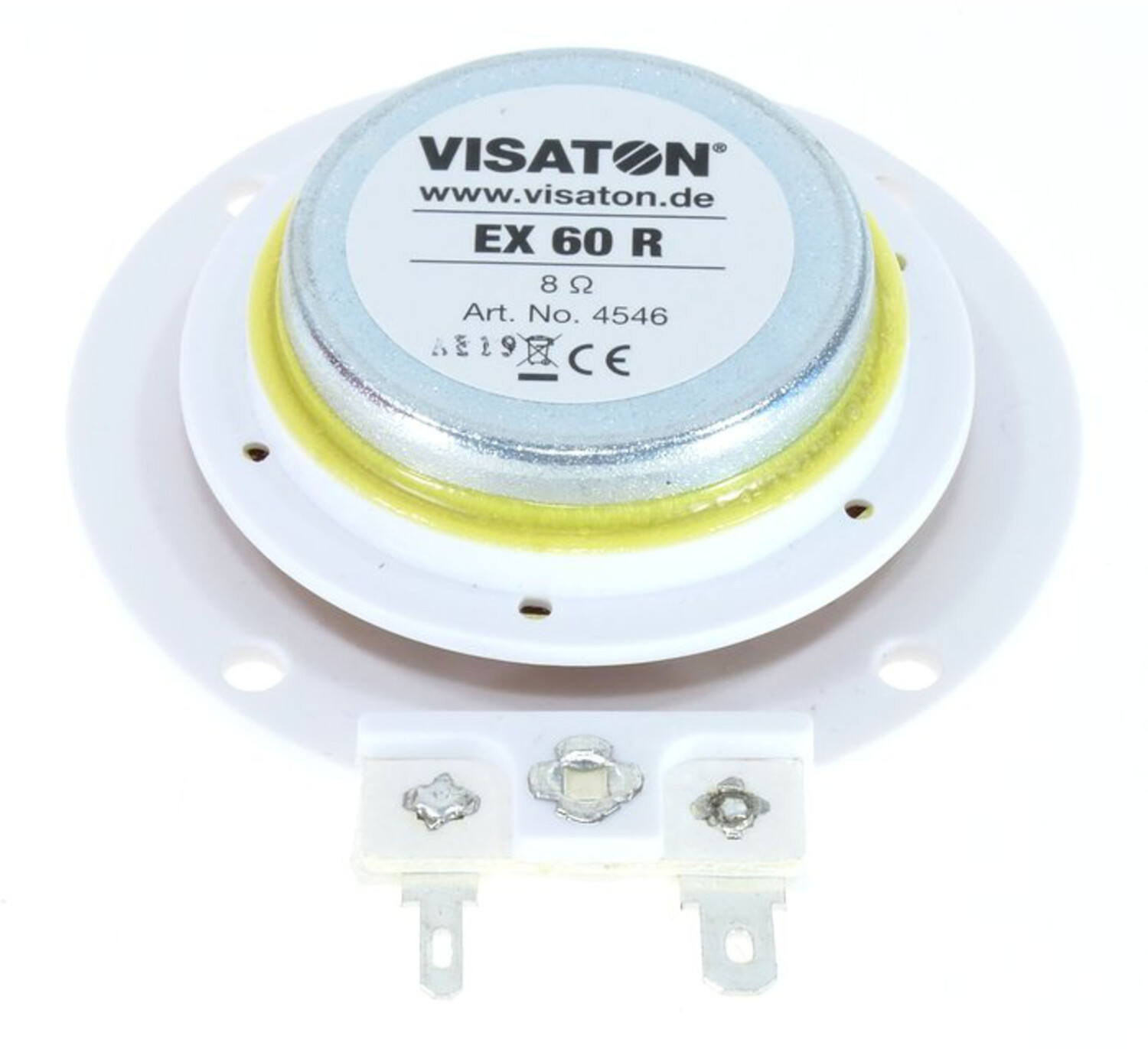 Visaton Structure-borne sound transducer EX 60 R, 25 W, 8 Ohm (4546)