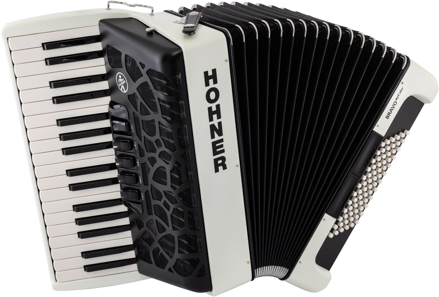Hohner Bravo III 72 myColor Piano Accordion Day (HOA166123)