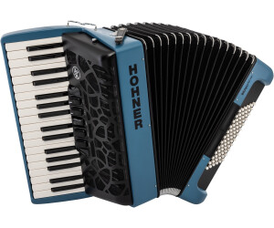 Hohner Bravo III 72 myColor Accordéon Water silent key (HOA166143)