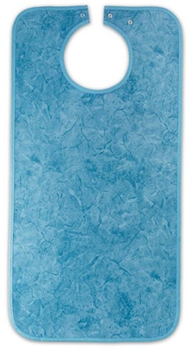 Suprima Eating Bib Polyester with Press Stud Fastening Batik Blue (5576)