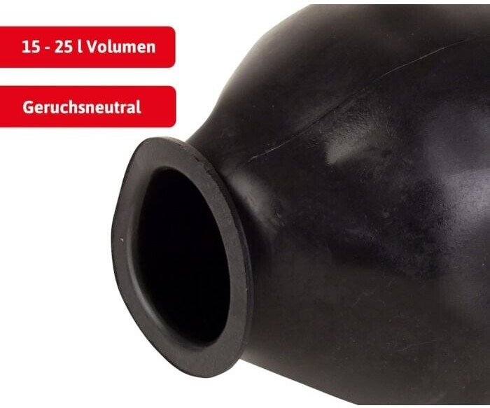 Tip Tip Replacement Membrane Pressure Tank for Domestic Water Systems 15-25 l, EPDM, up to 90°C (30905) - back view