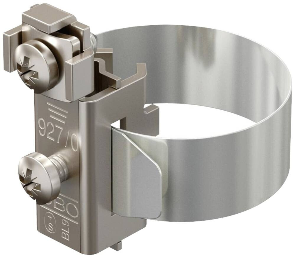 OBO Bettermann Grounding clamp 8-22mm nickel-plated brass 927/0 (5057507)