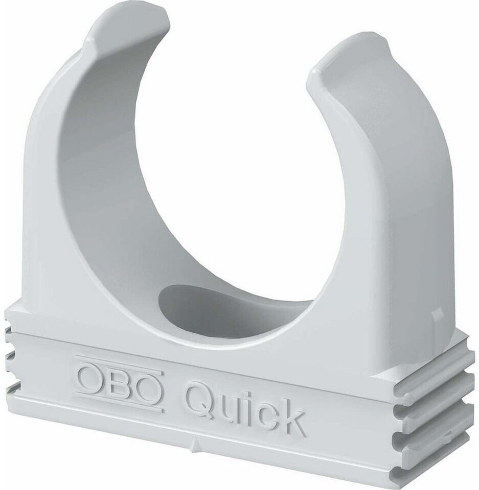 OBO Bettermann Quick clamp M20 for pipes D 20mm grey (2149010)