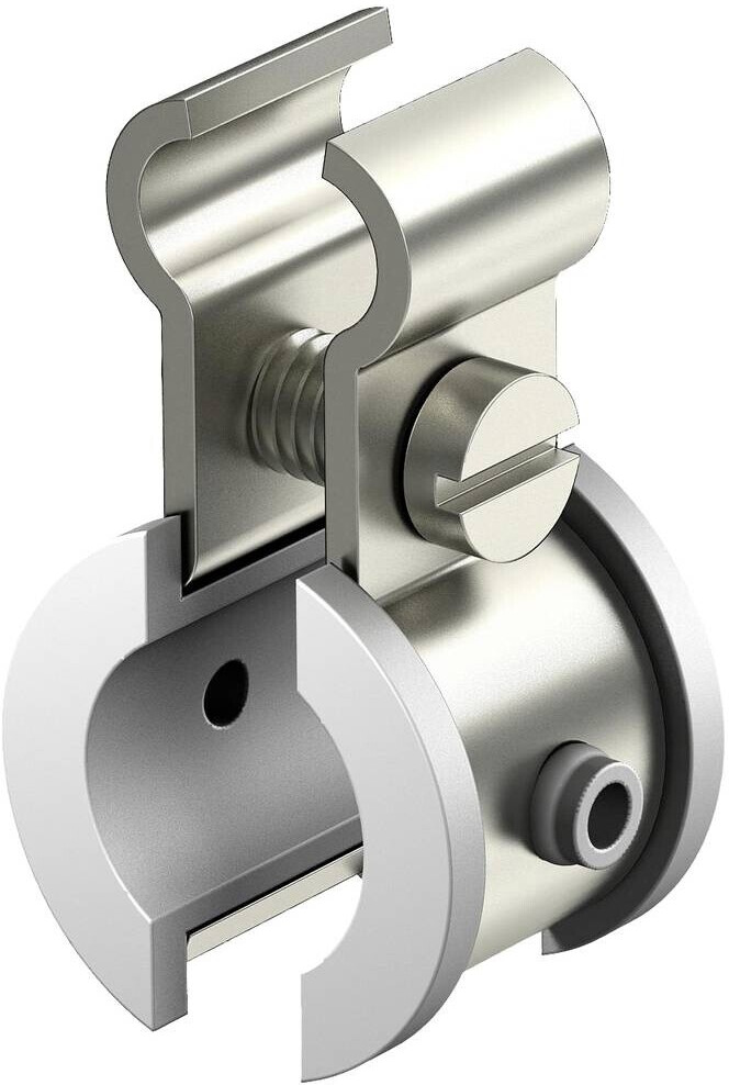 OBO Bettermann Wire tensioner clamp 4021 K 6-13 with plastic inserts 6-13mm stainless steel V4A (2307622)