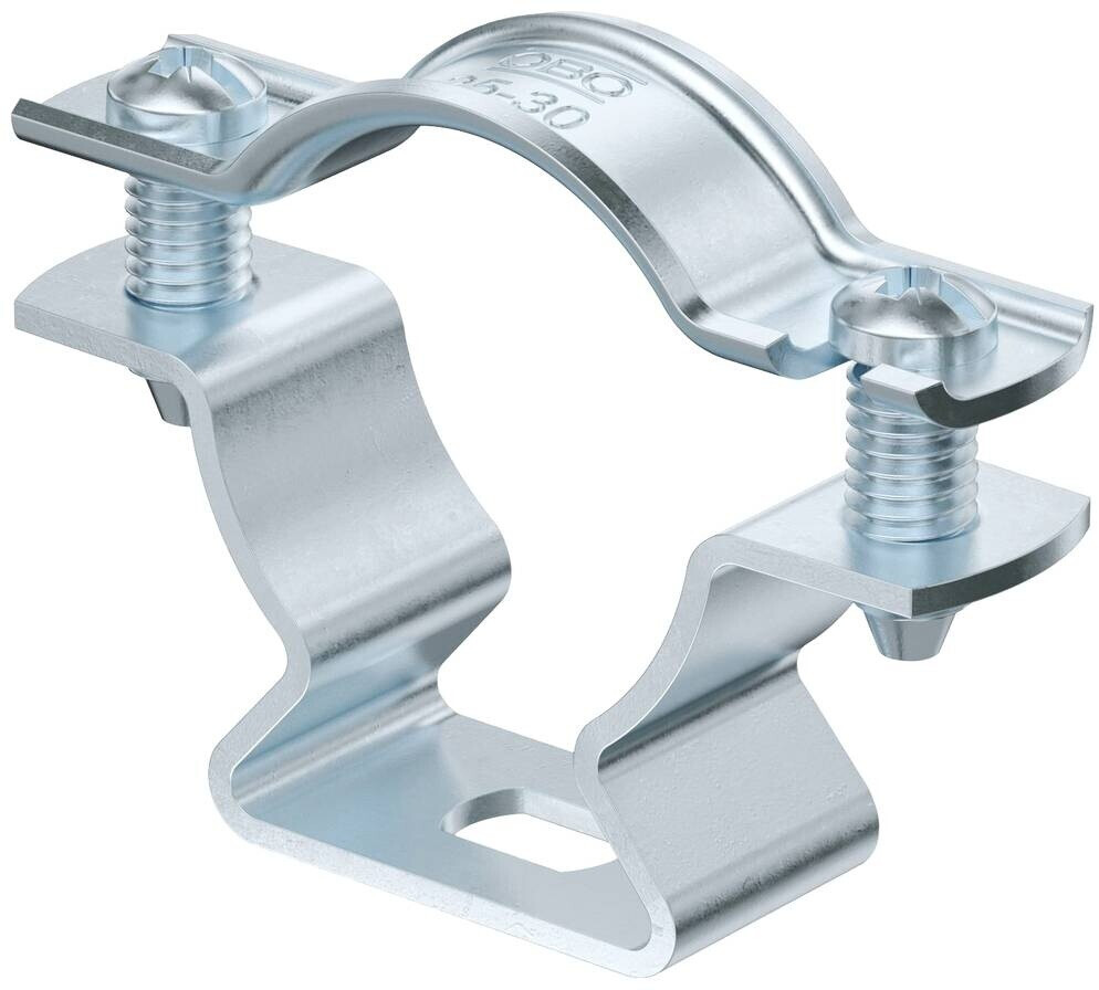 OBO Bettermann Spacer clamp with slotted hole ASL 733 30 G 25-30mm (1362772)