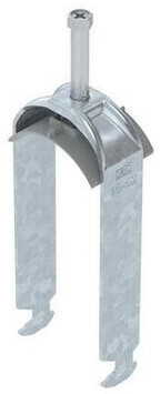 OBO Bettermann Pipe Clamp 2056 BS-H2-K-52 FT 46-52mm Steel (1186250)
