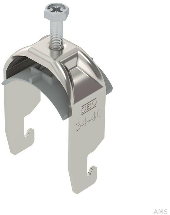 OBO Bettermann Cable Clamp 34-40mm Stainless Steel BS-U1-K-40 A2 (1186836)