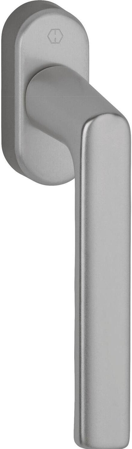 Hoppe Window Handle Hamburg 0700L/U26 Aluminum steel-colored (11950080)