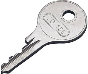 Hoppe Window handle key keyed alike steel nickel-plated (2D156)