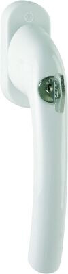 Hoppe Window handle TOKYO 0710S/U26 lockable aluminum white (1983774)