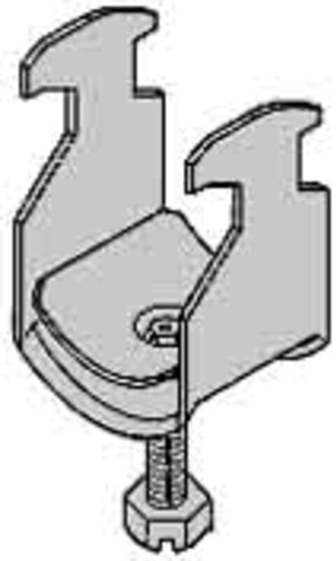 Niedax Hammer-foot cable clamp stainless steel (B42E3)