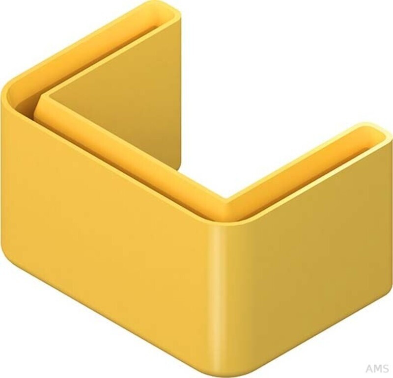 Niedax Protective cap for profile ends yellow (SKU 4530)