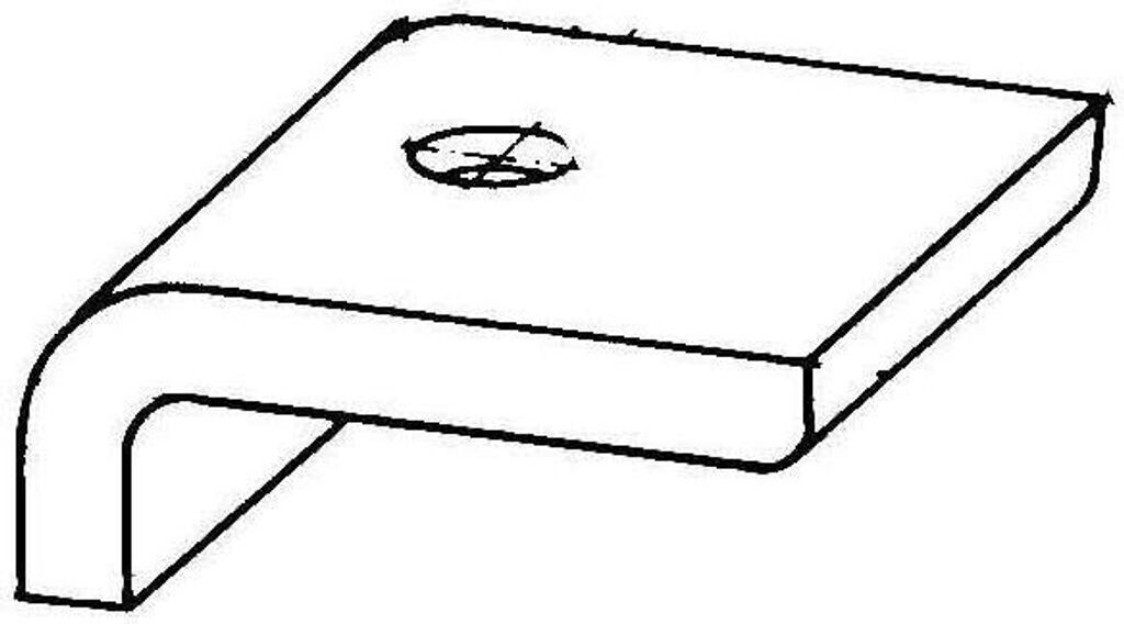 Niedax Profile clamp heavy HSKS 10