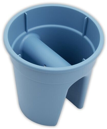 KHW KHW Flowerclip railing planter blue round set of 3 (81801636) - Product image 1 of 10